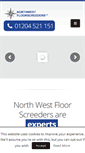 Mobile Screenshot of northwestfloorscreeders.co.uk